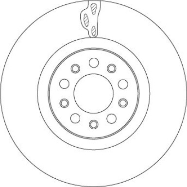 Bremsscheibe Alfa S. 159 05 | DF4478S