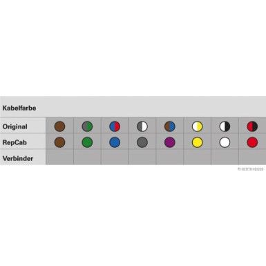 REP-SATZ, KABELSATZ LI HECKKLAPPE | AUDI 80 CABRIO 5,91-8,00 | 51277056