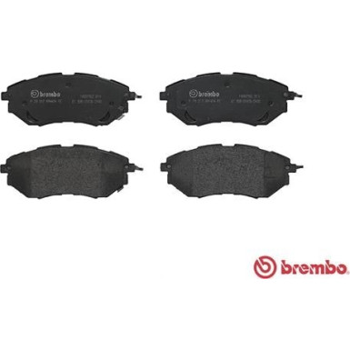 BREMBO Bremsklötze VA | SUBARU BRZ, Forester, Legacy 07 | P 78 017