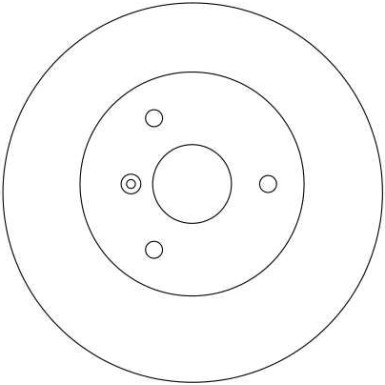 Bremsscheibe Smart P. Fortwo 07 | DF4135