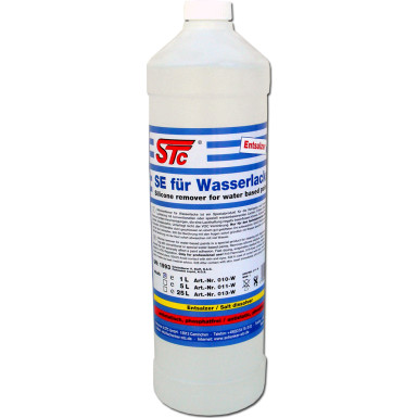 STC Silikonentferner für Wasserlacke (Entsalzer) Flasche 1 L | 010W | 010-W