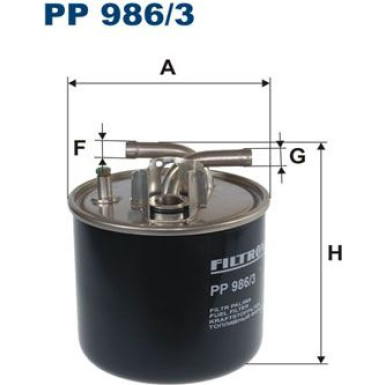 FILTRON Kraftstofffilter | PP 986/3