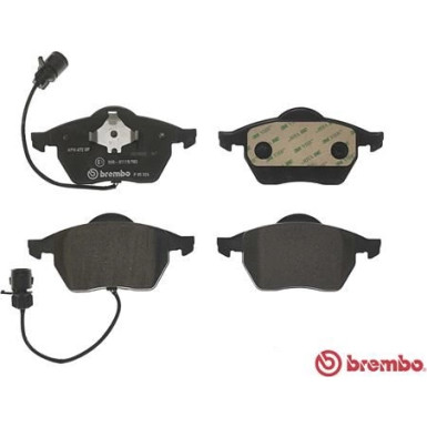 BREMBO Bremsklötze VA | AUDI A6, 100 90-97 | P 85 026