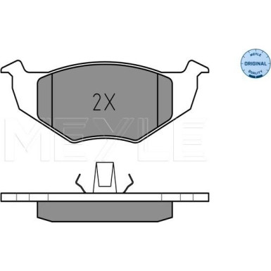 Bremsbelagsatz Vw P.Polo/Lupo | 025 218 6617