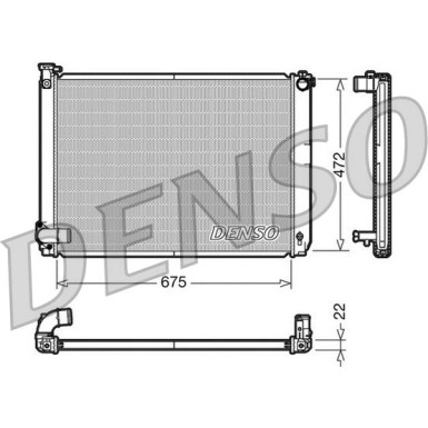 Denso | Motorkühler | DRM51005