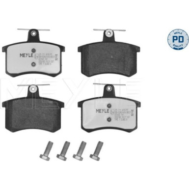 Bremsbelagsatz Vw T. A80/90/100/A4/A6 Ohne Sensor | 025 211 4416/PD