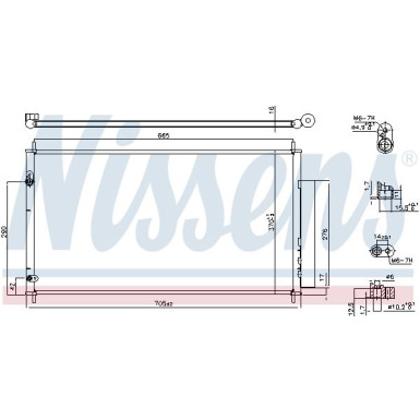 Kondensator PKW | Honda Civic 1.4i-1.8i-2.2 CDTi 12 | 940446