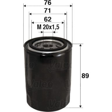 VALEO Ölfilter | 586000