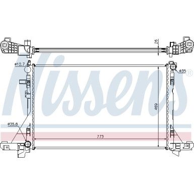 Wasserkühler PKW | RENAULT MASTER III 10 | 630733