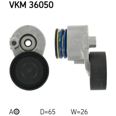 Spannrolle Multi-V | RENAULT | VKM 36050