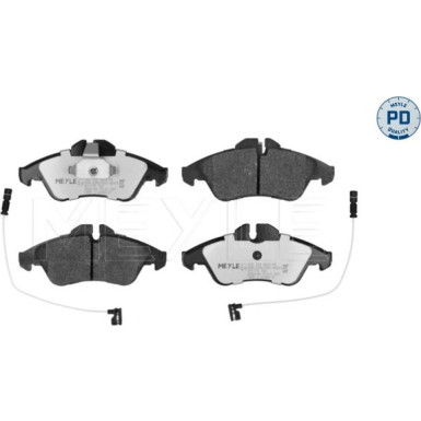 Bremsbelagsatz Db P. Sprinter 208-314 95-/Vito 10 | 025 239 9020/PD