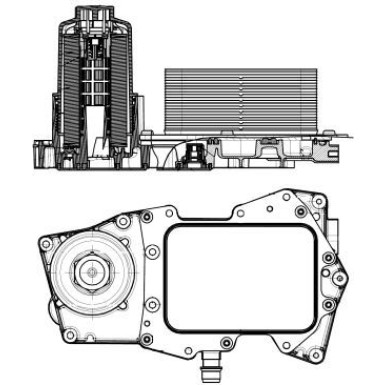 ÖLKÜHLER, MOTORÖL | NRF31827