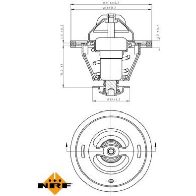 Thermostat, Kühlmittel | 725124