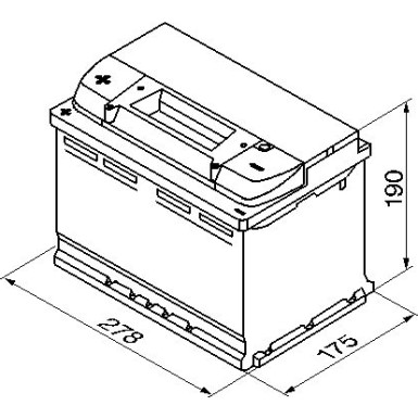 S4 009 BOSCH | PKW-Batterie | 12V 74Ah 680A | 0 092 S40 090