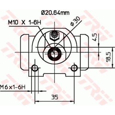 Radbremszylinder | LANCIA | BWF311