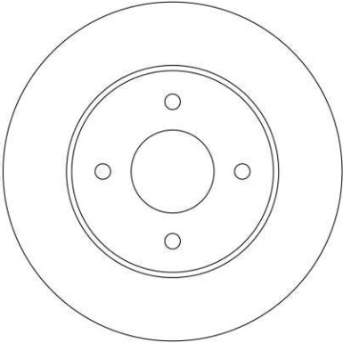 85 482 025 Bremsscheibe HA | NISSAN Primera 98 | DF4240