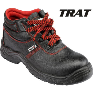 Sicherheitsschuh Stiefel Trat S1 Gr÷sse 41 Glattleder | YT-80735