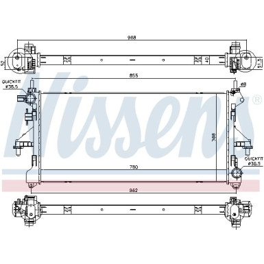 Wasserkühler PKW | Fiat Ducato 06 | 63567