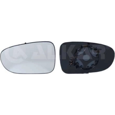 SPIEGELGLAS L +/-HZB KONV | VW SHARAN 5,95-4,98/FOR GALAXY 3,95-5,06/SEA ALHAMBRA 96-98 | 7275,730,4