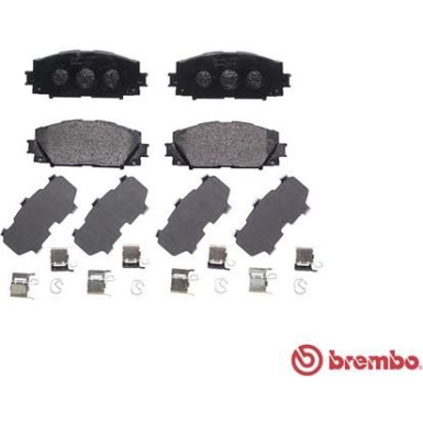 BREMBO Bremsklötze VA | TOYOTA IQ, Yaris 05-15 | P 83 141