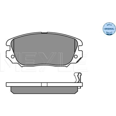 Bremsbelagsatz Opel P. Insignia 08- Mit Sensor | 025 244 1519/W