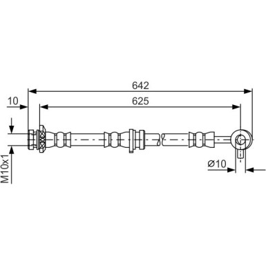 Bremsschlauch | NISSAN,RENAULT | 1987481572