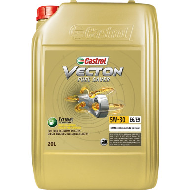 Castrol Vecton Fuel Saver 5W-30 E6/E9 20L | 159CAA