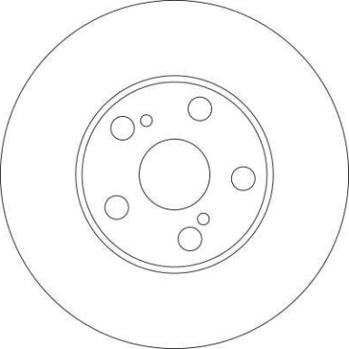 Bremsscheibe Toyota P. Avensis | DF4416