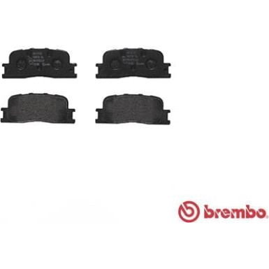 BREMBO Bremsklötze HA | TOYOTA Carmy 01-06 | P 83 088