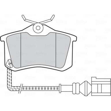 VALEO Bremsbeläge | 301674