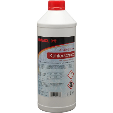 Adamol Kühlerschutz AF40 G12++, 1,5L | 1,5 Liter | 1260832