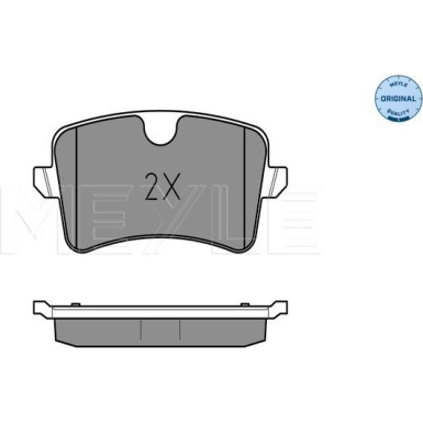 Bremsbelagsatz Vw T. A4/A5/Q5 07- Mit Sensor | 025 246 0617/W