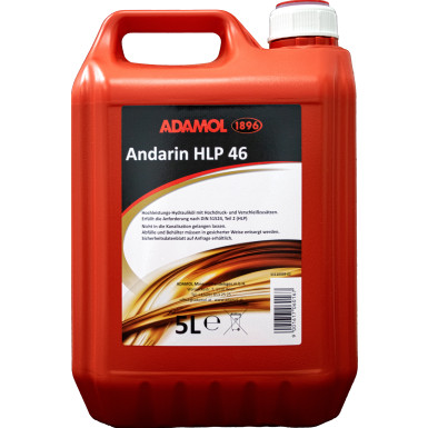 Adamol Andarin Hydrauliköl Hydro HLP ISO 46 5L | 5 Liter | 11110339