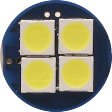 LED Glassockel W5W W2,1x9,5d 16x 3030 SMD Weiß T10 Canbus