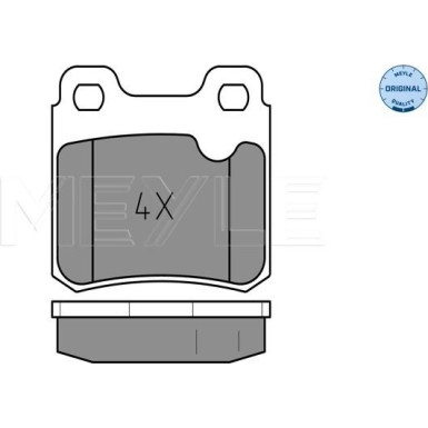 Bremsbelagsatz Opel T. Astra F Ko | 252114015