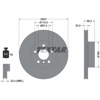 Bremsscheibe | 92326805