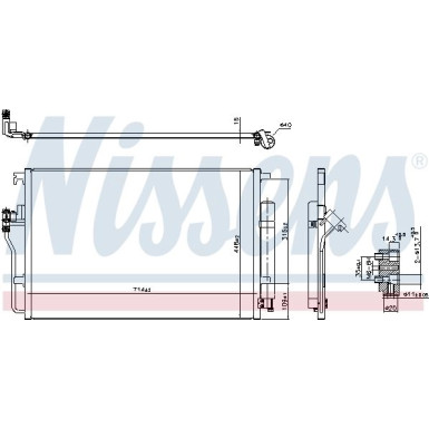 Kondensator PKW | MERCEDES Sprinter CDI 65-190KW 06 | 94917