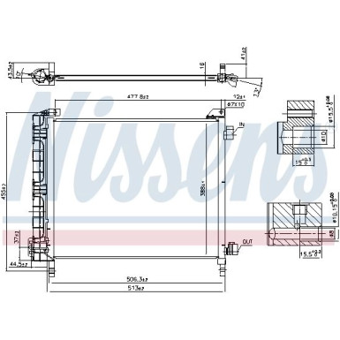 Kondensator PKW | Nissan Micra 10 | 940372