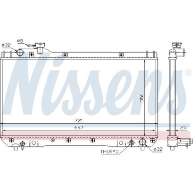 Wasserkühler PKW | TOYOTA RAV4 94-00 | 64706