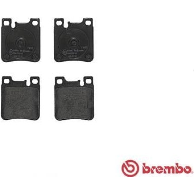 BREMBO Bremsklötze HA | CHRYSLER Crossfire MERCEDES C, E-Klasse 93-10 | P 50 017