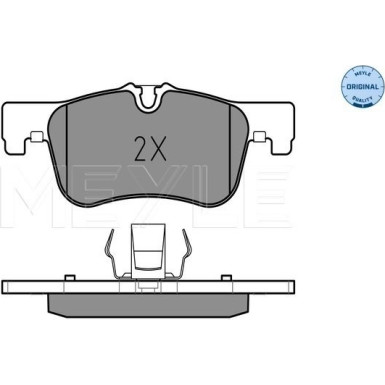 Bremsbelagsatz Bmw P. F20/F21 114-118 10 | 252501418