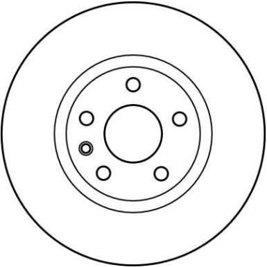 Bremsscheibe Opel P. Omega A/B | DF2645