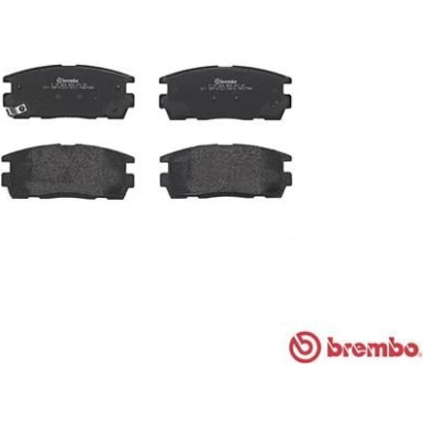 BREMBO Bremsklötze HA | OPEL Antara/Captiva 06 | P 10 004