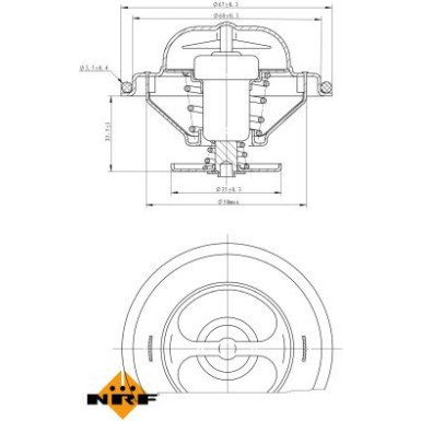 Thermostat, Kühlmittel | 725072