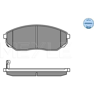 Bremsbelagsatz Kia P. Sorento 02- Mit Sensor | 025 240 9217/W