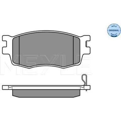 Bremsbelagsatz Hyundai P. Accent/Kia Rio 05- Mit Sensor | 025 243 1717/W