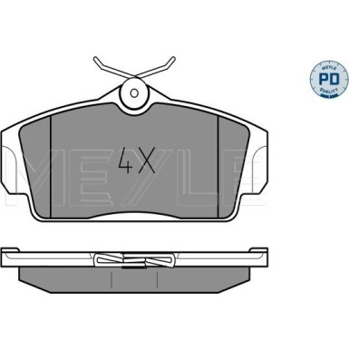 Bremsbelagsatz Nissan P. Primera 98 | 025 234 6316/PD