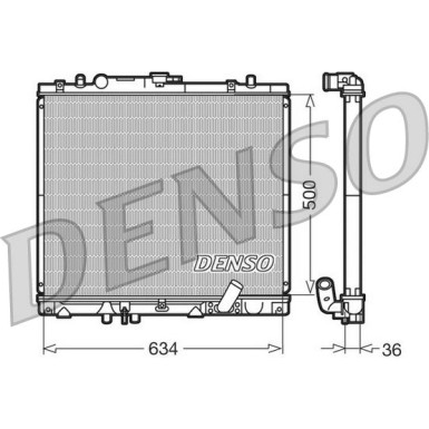 Denso | Motorkühler | DRM45020