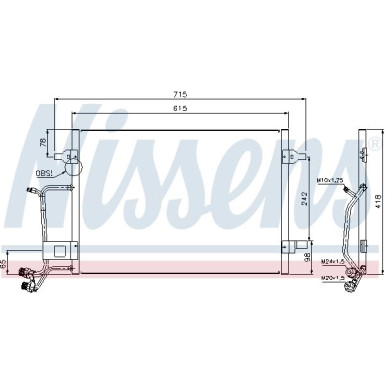 Kondensator PKW | VW PASSAT 97 | 94594