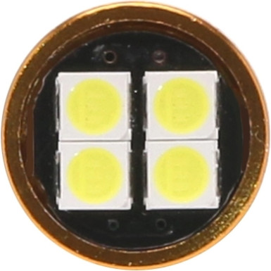 LED Glassockel T10 W5W W2,1x9,5d 4x 2835 24V SMD Weiß